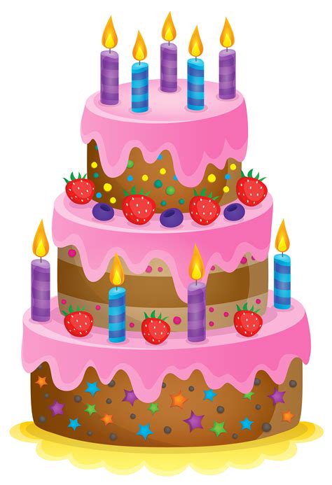 picture of a cake clipart|cute cake clip art.